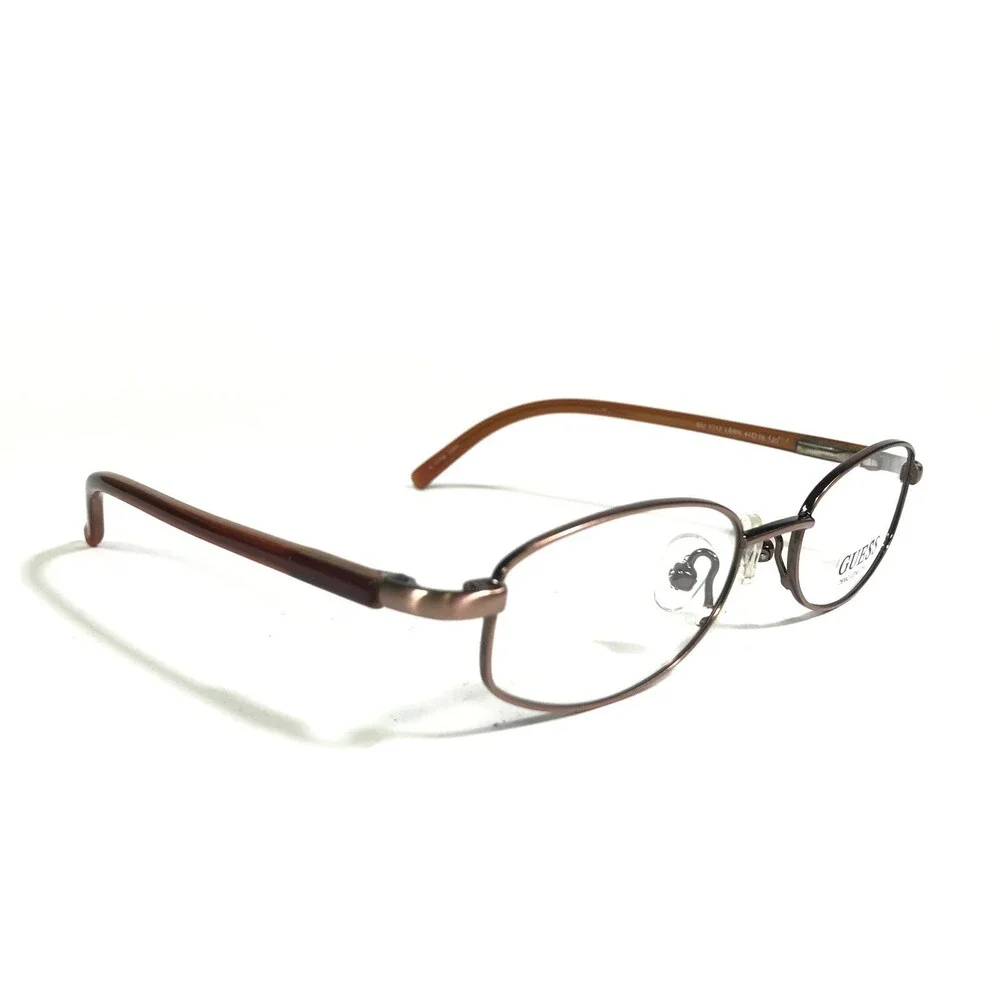 Guess Eyeglasses Frames GU1312 LBRN Brown Round Full Rim 44-16-120